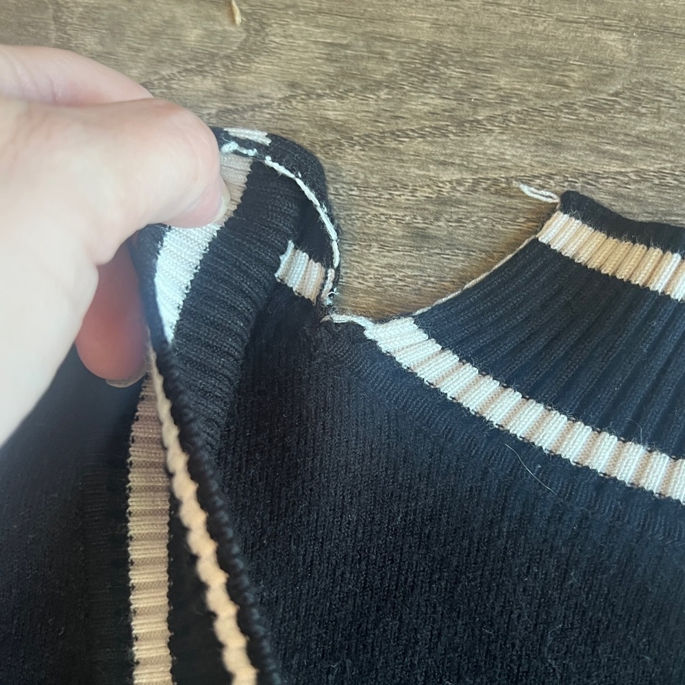 FINAL PRICE Sandro Paris Melna Cardigan - Picture 5 of 12